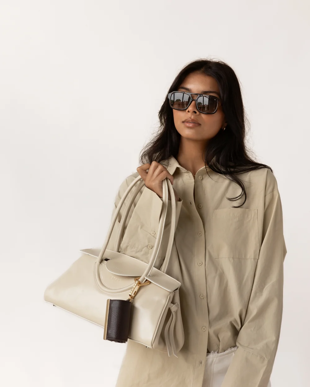 Llavero convertible en bolso de mano