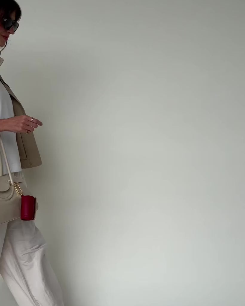 Llavero convertible en bolso de mano